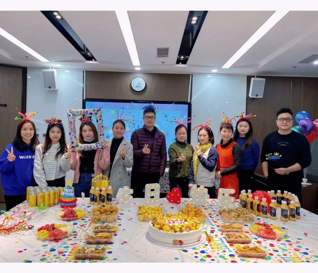“感恩遇見，未來可期”員工生日會